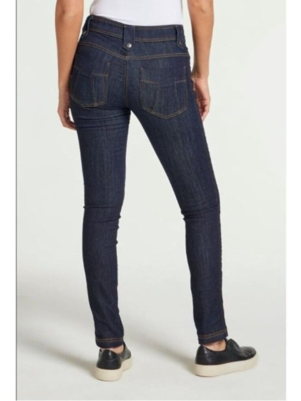 Anatomie Womens True Denim Skyler Pant Indigo Wash Jeans Size Small Slim Skinny